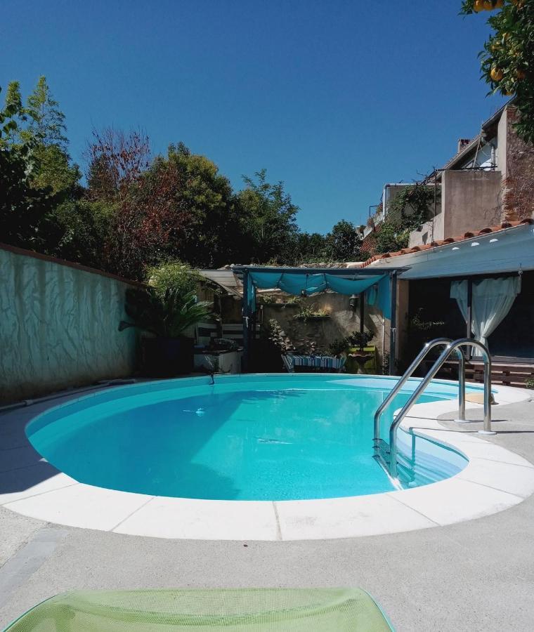 Belle Maison De Caractere Dans Village Et Sa Piscine Privee 7 Pers- 3 Chambres - 12 Rue Emile Zola Millas Kültér fotó
