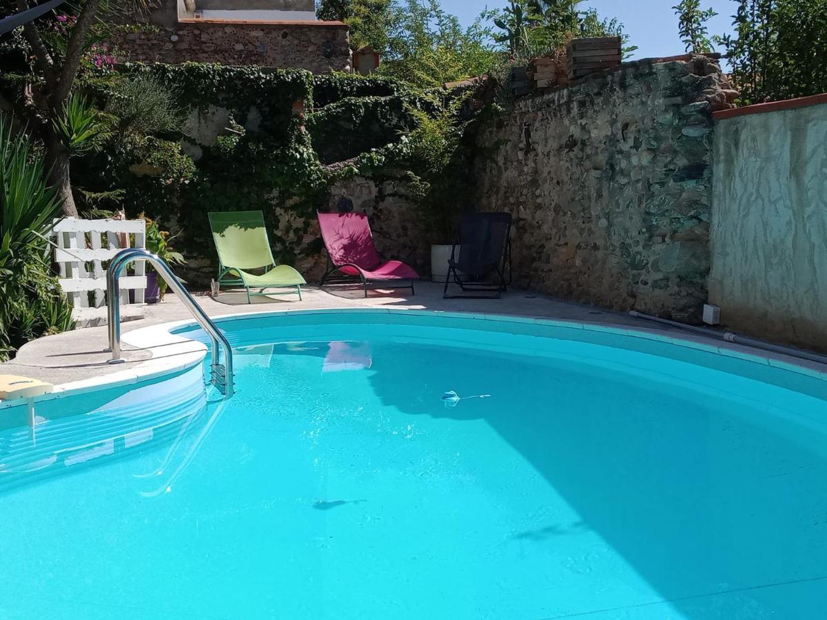Belle Maison De Caractere Dans Village Et Sa Piscine Privee 7 Pers- 3 Chambres - 12 Rue Emile Zola Millas Kültér fotó